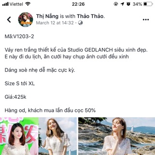Chiếu + váy Quỳnh Quỳnh