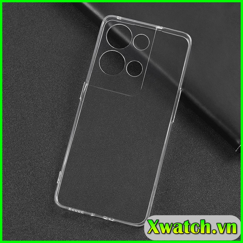 Ốp lưng silicon dẻo cho Oppo Reno 7 7z Reno 8 Reno 8 pro trong suốt
