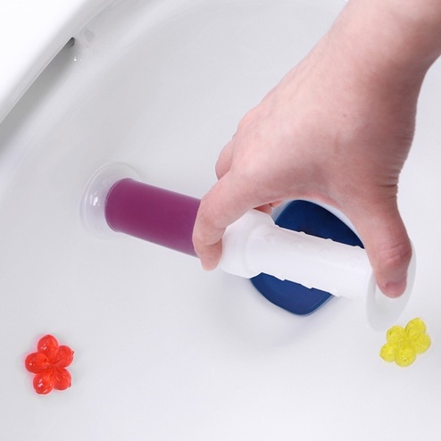 Gel khử mùi bồn cầu - diệt khuẩn toilet tạo hình bông hoa siêu xinh - CHỌN MÙI (GH06)