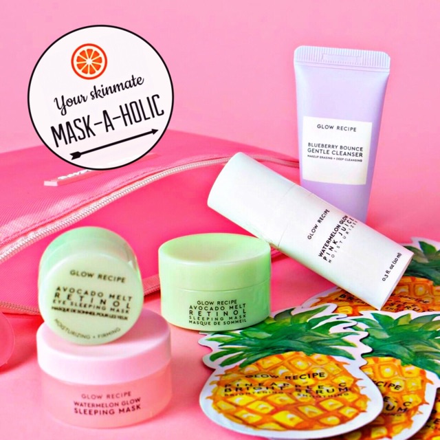 Set dưỡng da mini GLOW RECIPE My Glow Recipe Kit 2.0