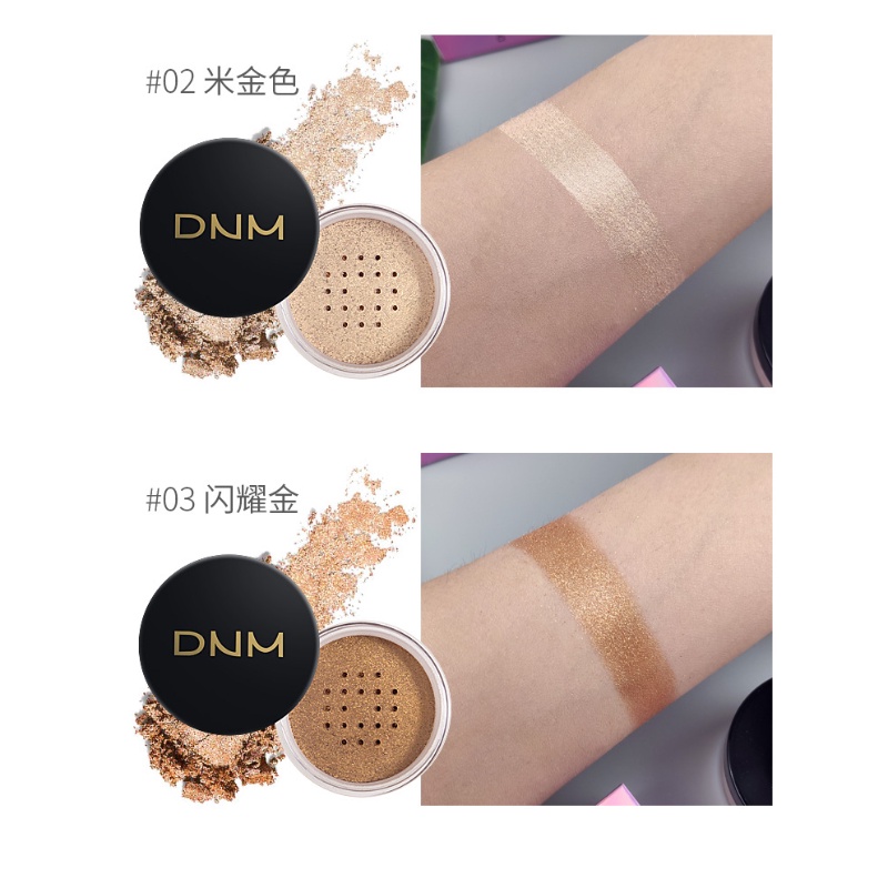 [Hàng mới về] Phấn phủ dạng bột DNM kiềm dầu kháng nước lâu trôi không dễ phai