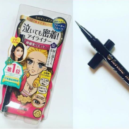 Kẻ Mắt Kiss Me Heroine Make Smooth Liquid Eyeliner Sắc Nét Gợi Cảm