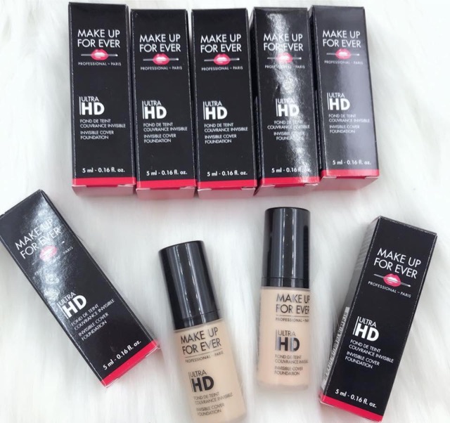 ‼️Make Up For Ever Kem Nền Ultra HD Invisible Cover Foundation 5ml #Y225