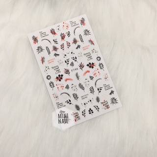 Sticker nail, sticker dán móng tay, phụ kiện nail