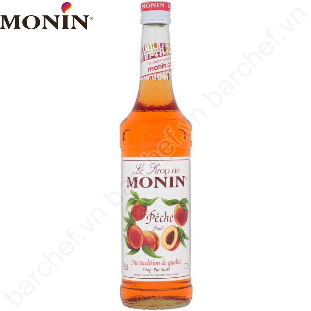 Siro Đào Monin  - chai 700ml