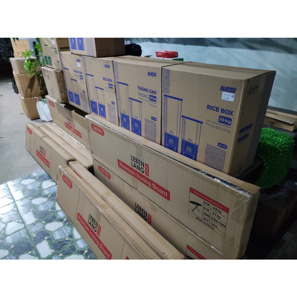 Thùng đựng gạo thông minh Matsu  loại 15kg/25kg