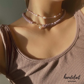 Vòng Cổ Joy Lilac Handelait Màu Tím Phong Cách Cá Tính