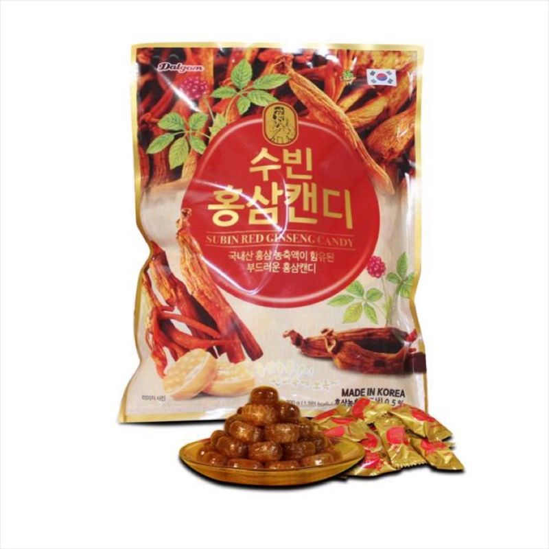 KẸO HỒNG SÂM MIX 9 VỊ HẮC SÂM-HỒNG SÂM-SÂM ĐỎ-SÂM TRẮNG HÀN QUỐC MẪU MỚI