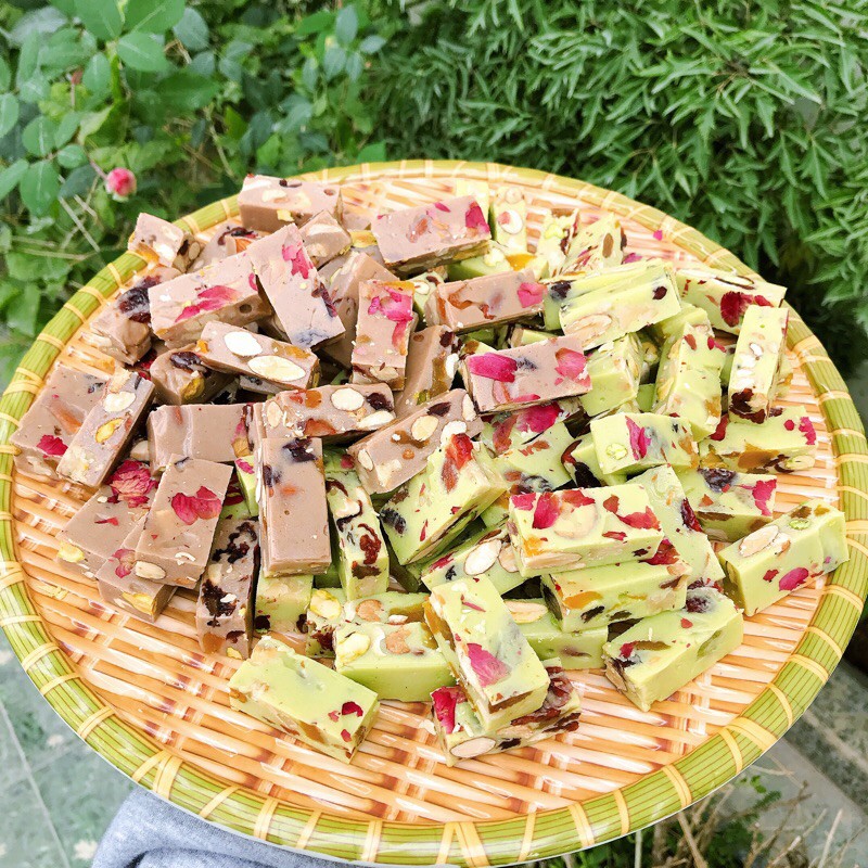 kẹo nougat handmade