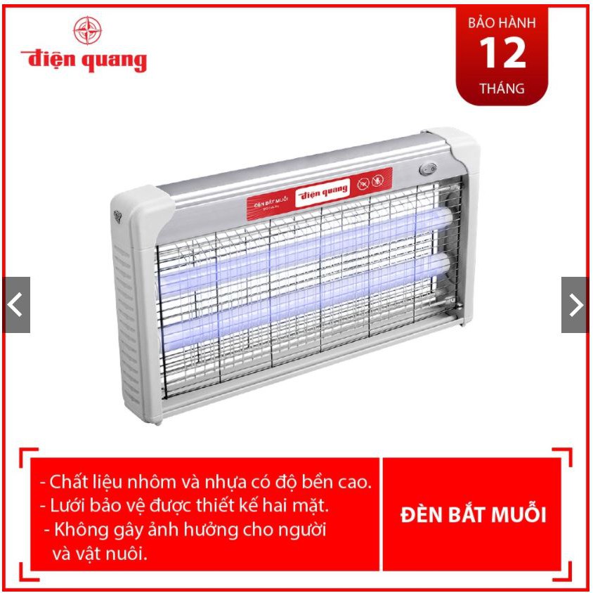 Đèn bắt muỗi Điện Quang ĐQ EML06L (380x65x250mm)