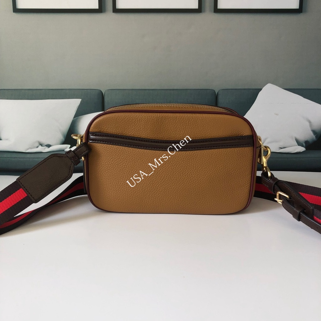 COACH Messenger Bag Double Zipper Messenger Bag Chính hãng kèm Voucher mua hàng Túi máy ảnh nữ F72704
