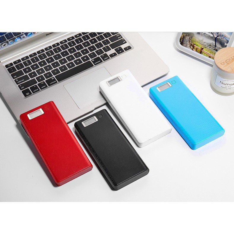 [Sạc Dự Phòng Chính Hãng] Sạc Dự Phòng Dung Lượng 20000mAh Có Màn LED ( Tặng cáp sạc zin cao cấp )