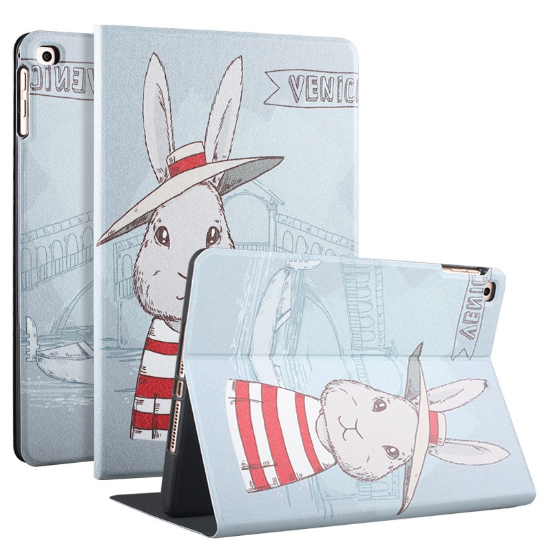 Bao Da Cover Cho Ipad Mini 4 Mini 5 2019 Hỗ Trợ Smart cover Hoa Văn Dễ Thương