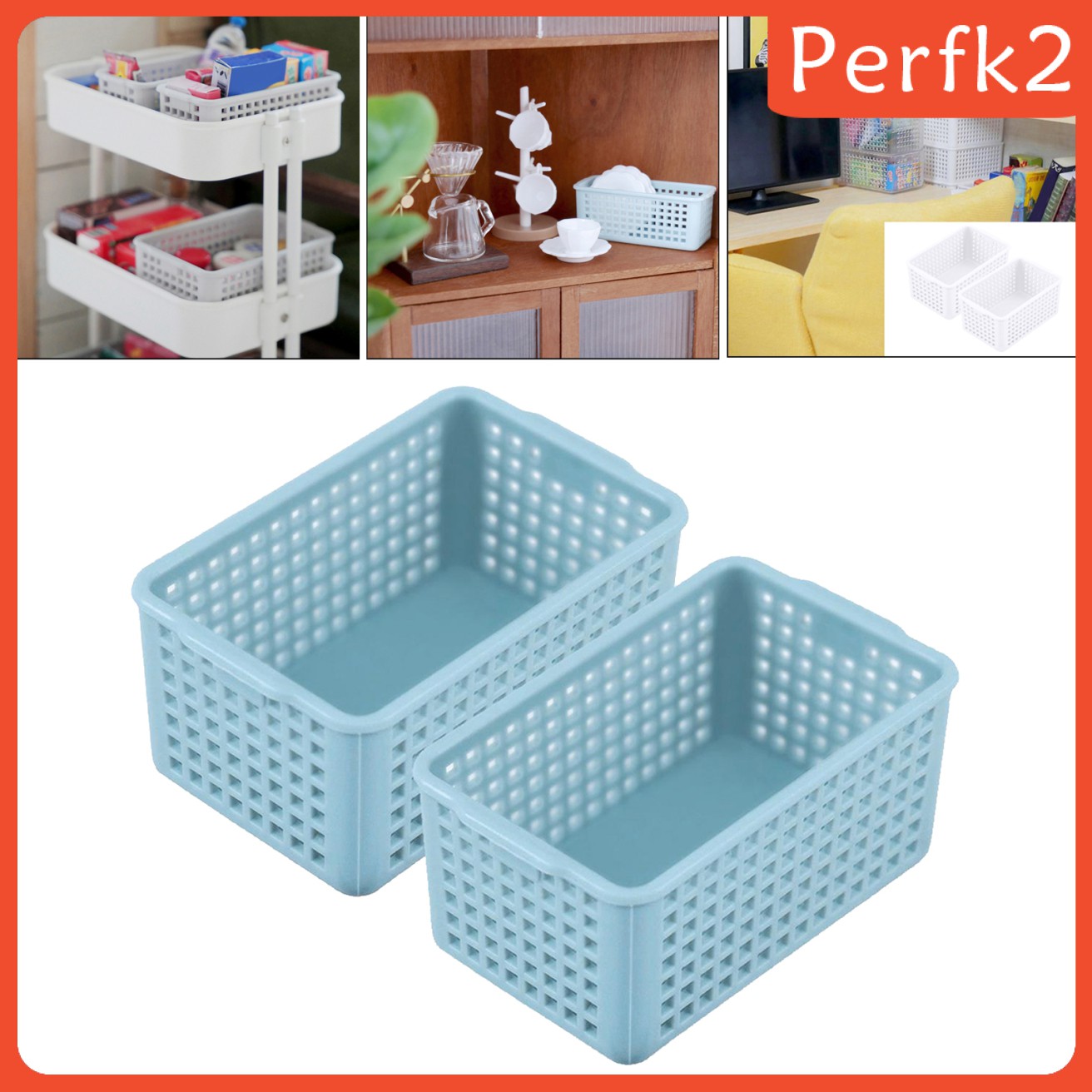 Set 2 Giỏ Mini Tỉ Lệ 1: 12 Trang Trí Nhà Búp Bê