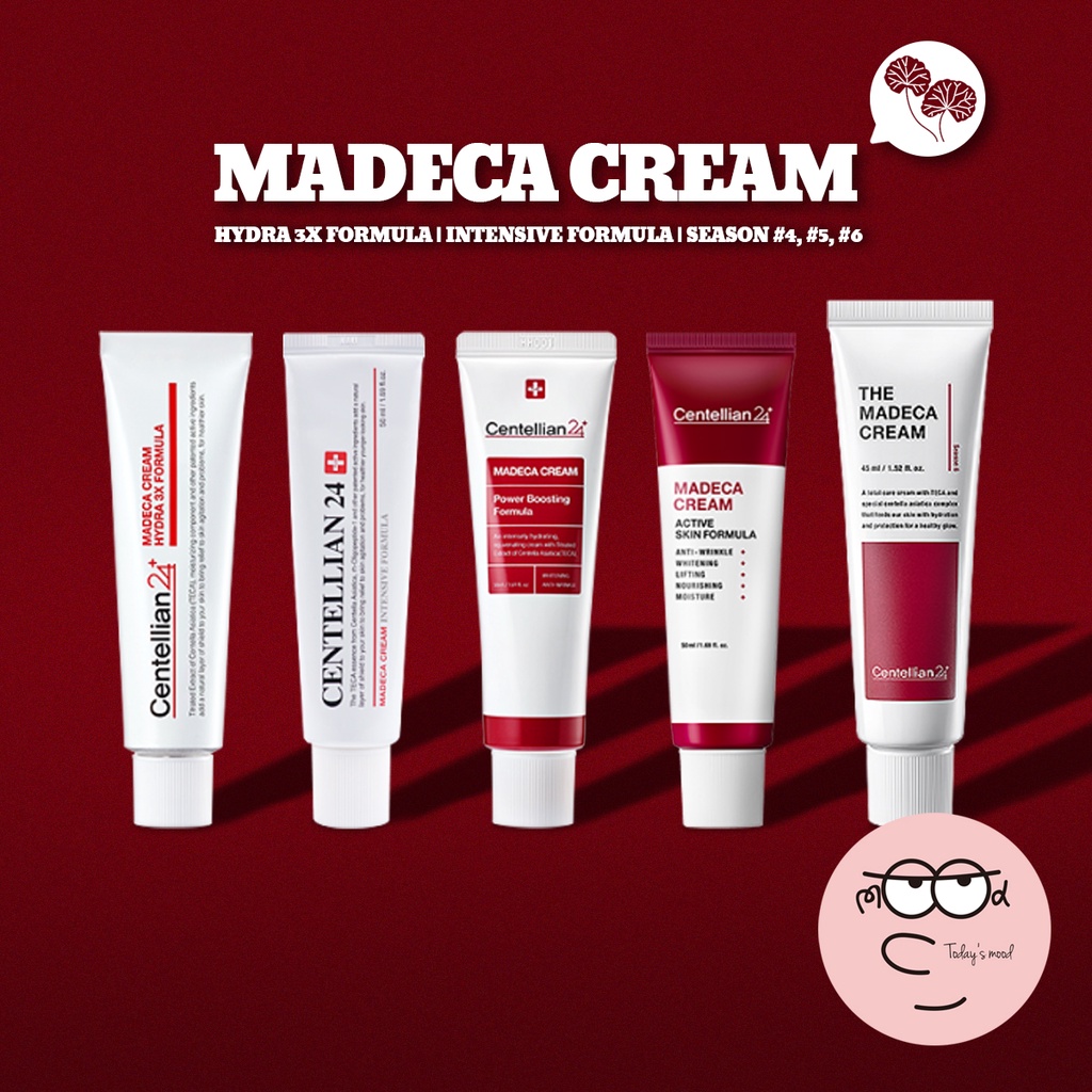 MADECA CREAM Series Compilation 50ml | SEASON 6 | Kem Dưỡng Da Mặt Centella Asiatica CICA DK
