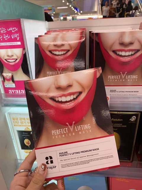 MẶT NẠ GỌN CẰM V-LINE PERFECT V-LIFTING MASK AVAJAR