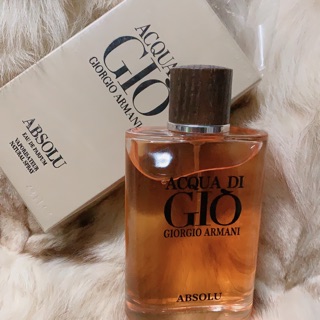 {SALE} NƯỚC HOA NAM ACQUA DI GIO ABSOLU CỦA HÃNG GIORGIO ARMANI 100ML
