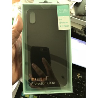 ốp lưng memumi siêu mỏng 0.3mm cho IPhone XS Max