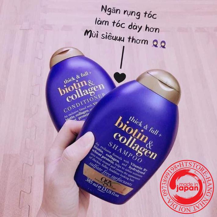 BIOTIN TÍM - Dầu Gội Dầu Biotin Mỹ - BỘ GỘI XẢ NGĂN RỤNG TÓC, KÍCH THÍCH MỌC TÓC