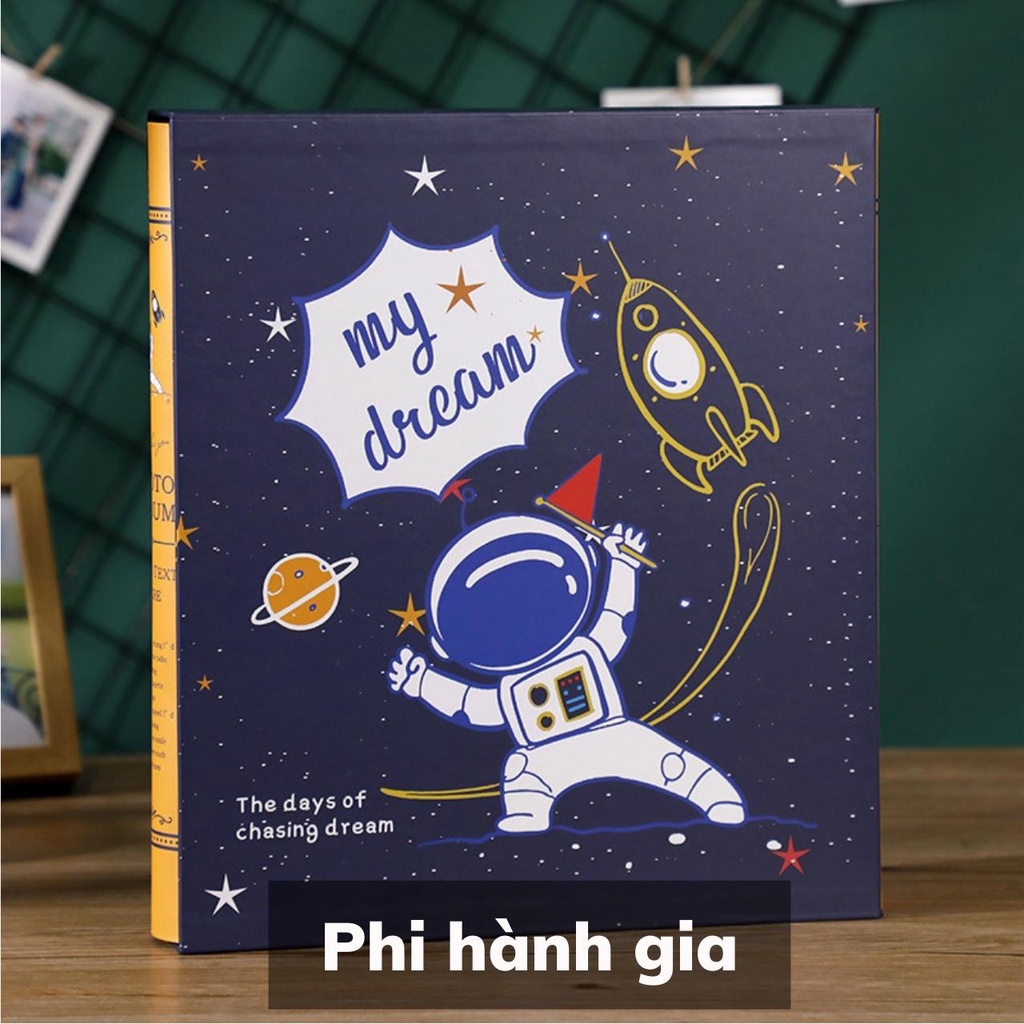 Album đựng ảnh 10x15 giữ 400 tấm có hộp sang trọng cao cấp, lưu ảnh gia đình, quà tặng ý nghĩa Kho album ảnh AnVy