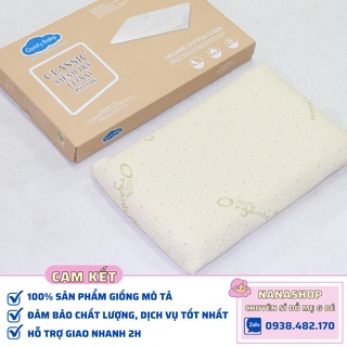 [Sỉ/Lẻ] Gối trẻ em vỏ sợi Cotton hữu cơ Organic Comfy Baby