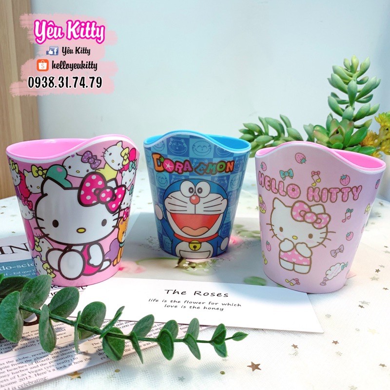 Ly nhú 300 ml Hello Kitty Doremon Doraemon