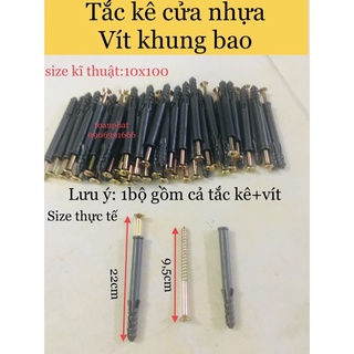 Vít lắp đặt| Vít khung bao| Tắc kê cửa nhựa 10x100