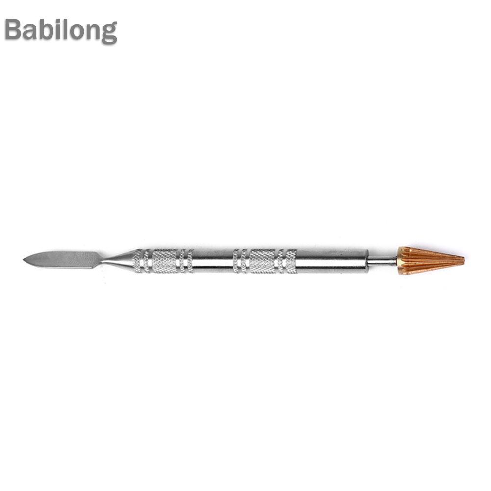 Dụng cụ bút lăn màu sơn dầu viền da 2 đầu đa năng