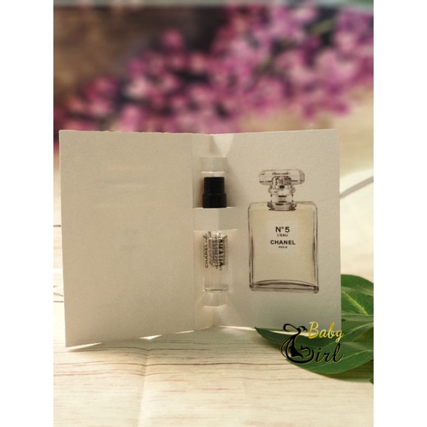 Mẫu Thử Nước Hoa Nữ Chanel N⁰5 L'eau 1.5ml | Thế Giới Skin Care