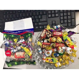 Kẹo socola nga mix nhiều vị