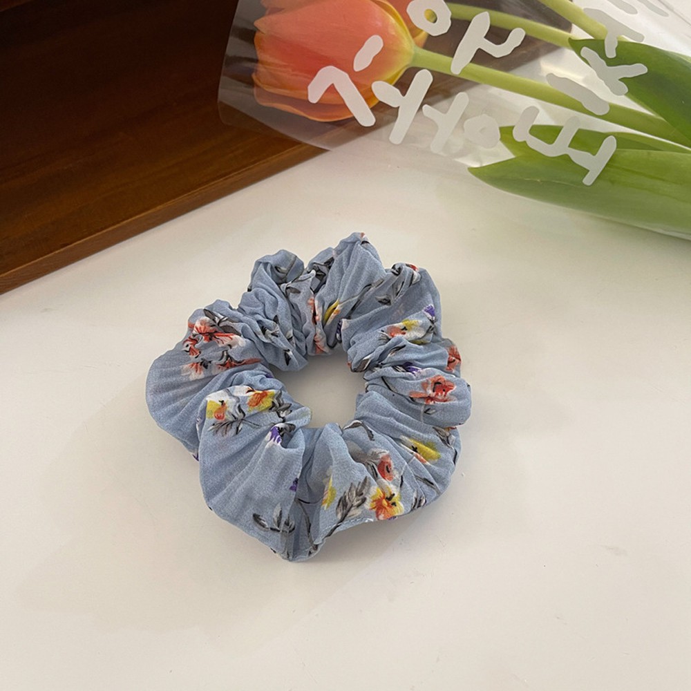 Dây Chun Buộc Tóc Gắn Hoa Xinh Xắn Dành Cho Nữ