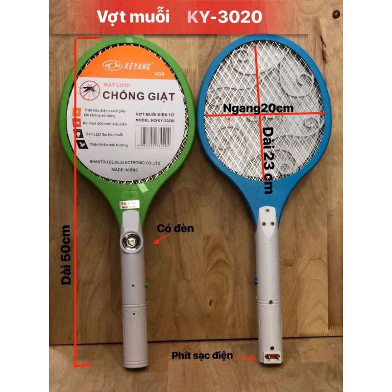 Vợt muỗi cao cấp Keyang