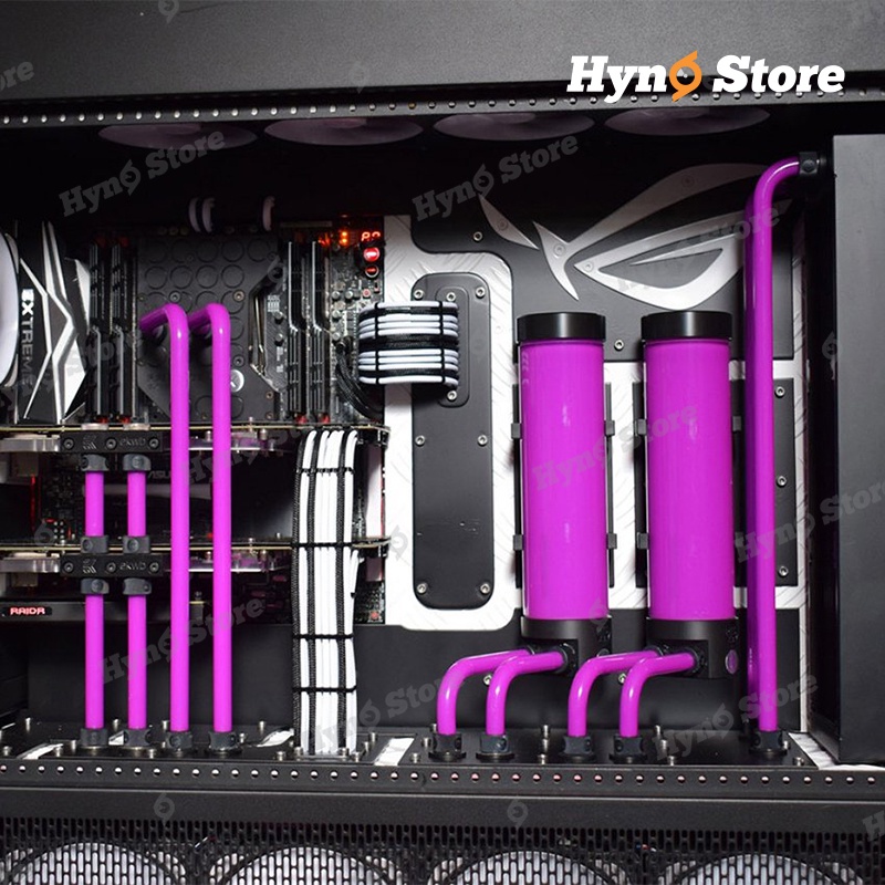 Coolant nước tản nhiệt chuyên dụng EK-CryoFuel Solid Electric Purple Premix 1000mL màu tím đục - Hyno Store