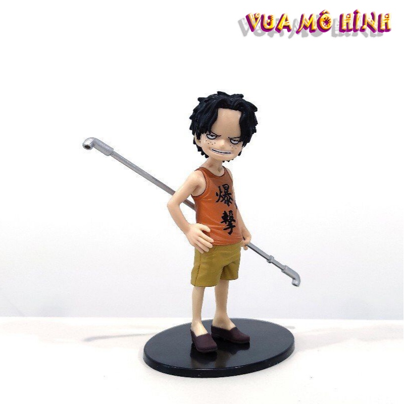 Mô hình One Piece- Figure 5 anh em Luffy, ACE, Sabo, Sanji, ACE thời thơ ấu chiều cao 13-14cm cực đẹp ( có bản lẻ)