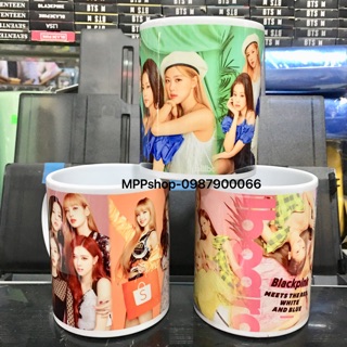 Cốc ly BLACKPINK in hình ảnh mẫu ngẫu nhiên