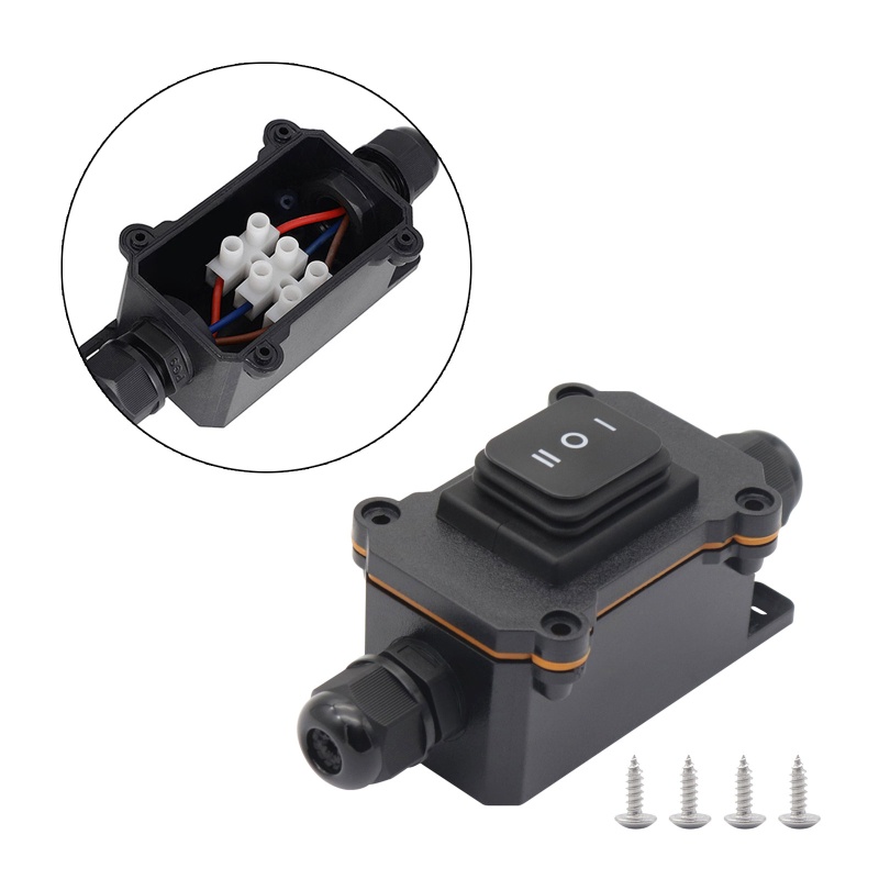 ✿ Công Tắc Nguồn Điện PG9 12V 16A Chống Thấm Nước Cho Tàu Thuyền