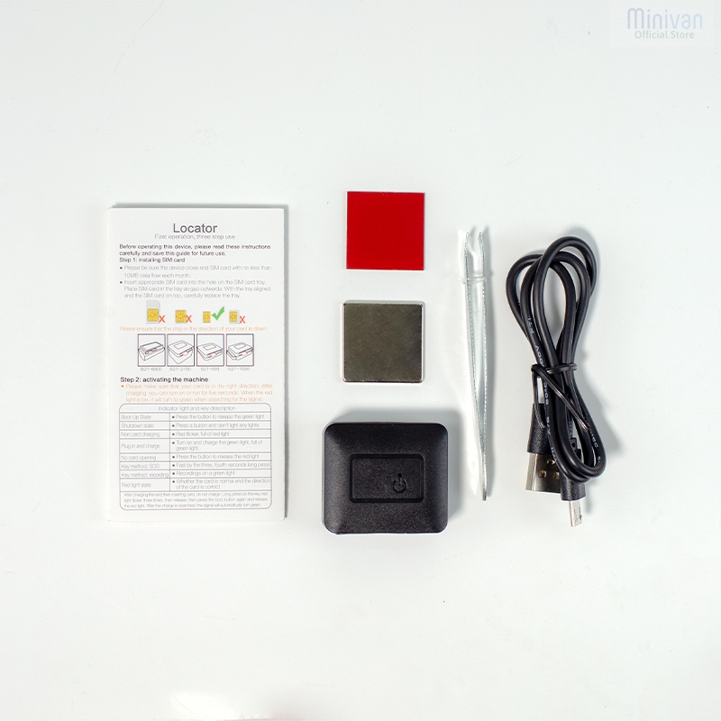 Thiết bị định vị mini Gps không dây định vị xe máy thú cưng Nghe gọi trẻ em ô tô Minivan N19 Air