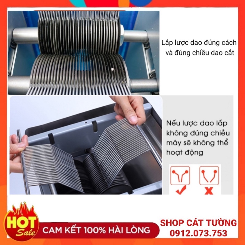 MÁY THÁI THỊT TƯƠI SỐNG 1 CỬA  ALS 750w / Shop Cát Tường Bảo Hành 12 tháng