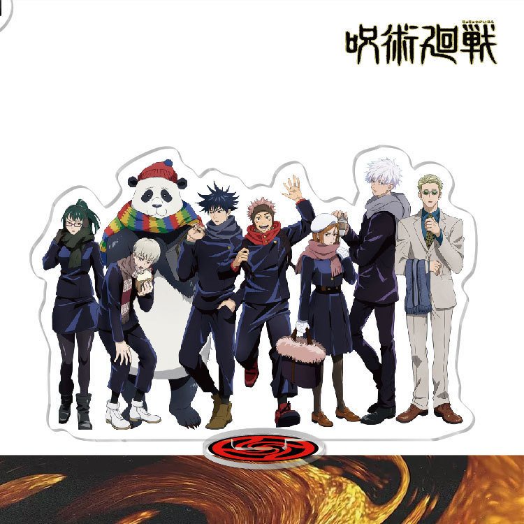 STANDEE JUJUTSU KAISEN Tượng Acrylic Anime Chú Thuật Hồi Chiến mica chibi trang trí trưng bày