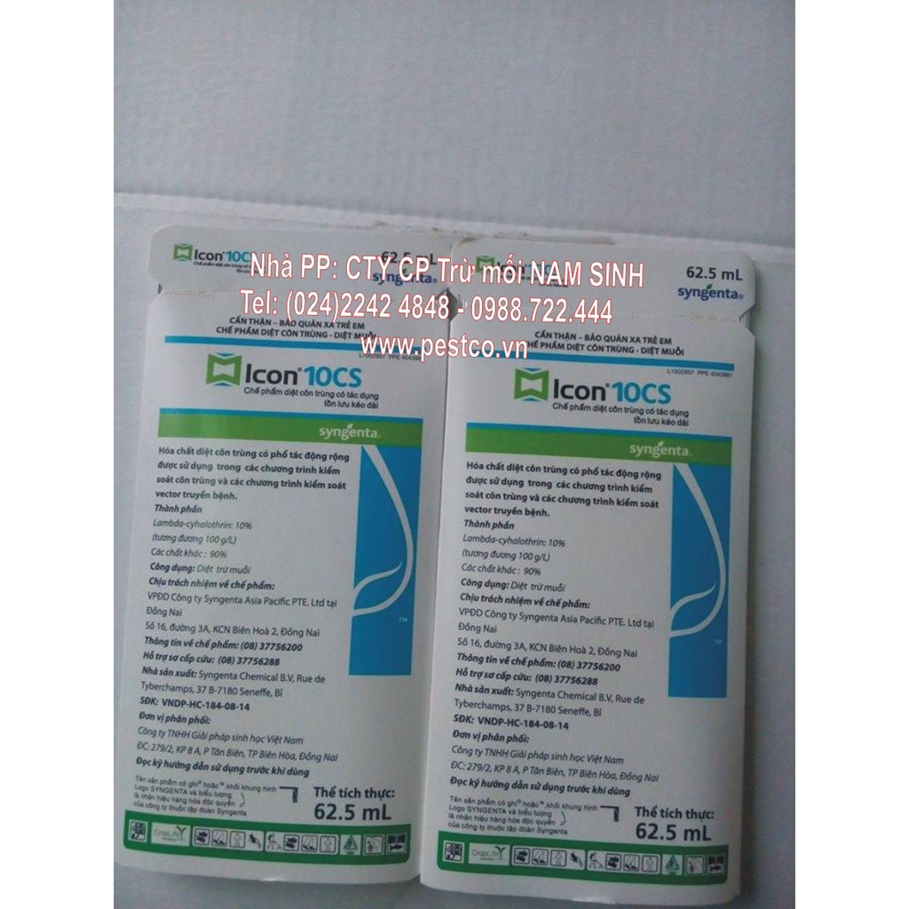 Thuốc trừ muỗi ICON 10SC