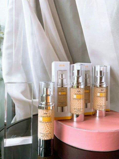 Tinh chất Trứng cá hồi Ngọc trai Genie Caviar Pearl Ampoule chai 30ml