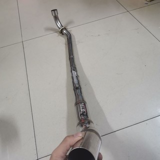 cổ pô sirius kong 2 khúc inox (chưa bao gồm lon pô)