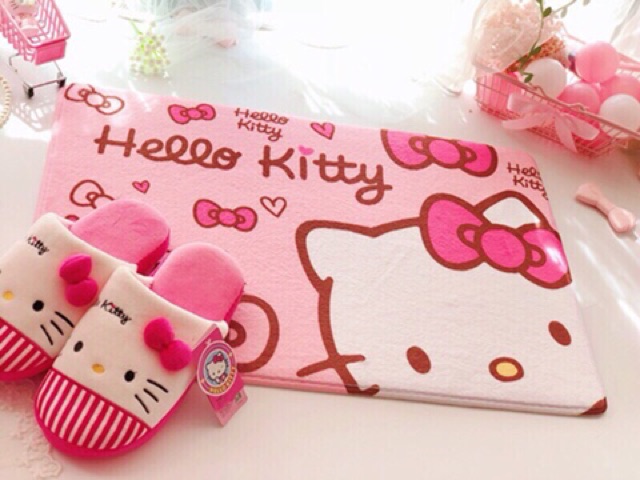 Thảm vuông Hello Kitty 40*60cm