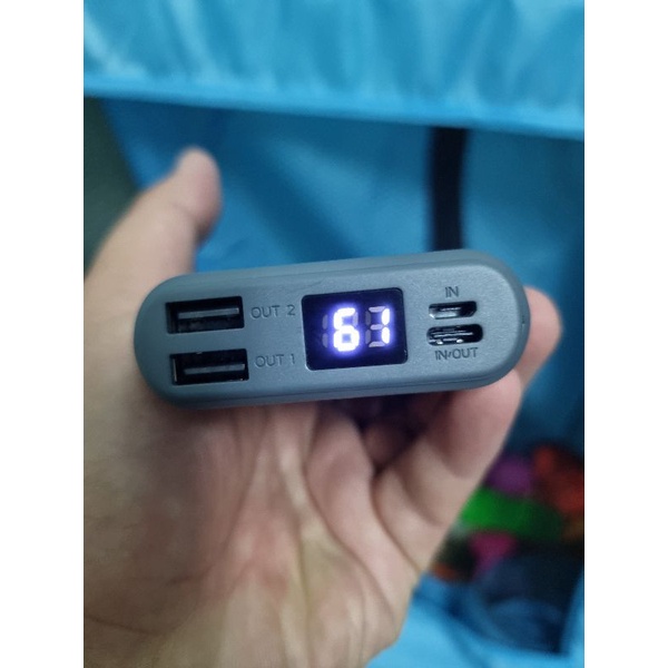 Pin sạc dự phòng Polymer 15.000mAh Type C Xmobile PJ JP200 Xám nobox