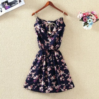 Váy Maxi hoạ tiết hoa