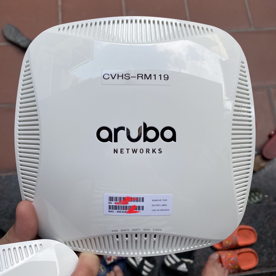 Bộ phát wifi Aruba 225 chịu tải cao có MESH và ROAMING chuyên dùng cho doanh nghiệp (AP-225/ IAP-225)