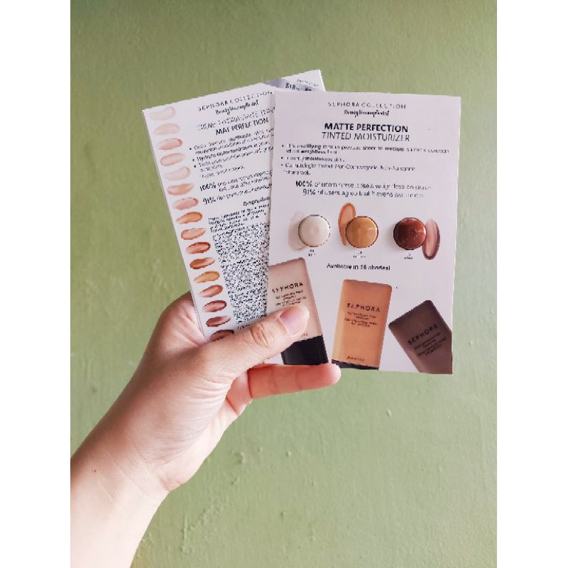 [ Sample ] Kem Dưỡng Ẩm Có Màu Sephora Matte Perfection Tinted Moisturizer