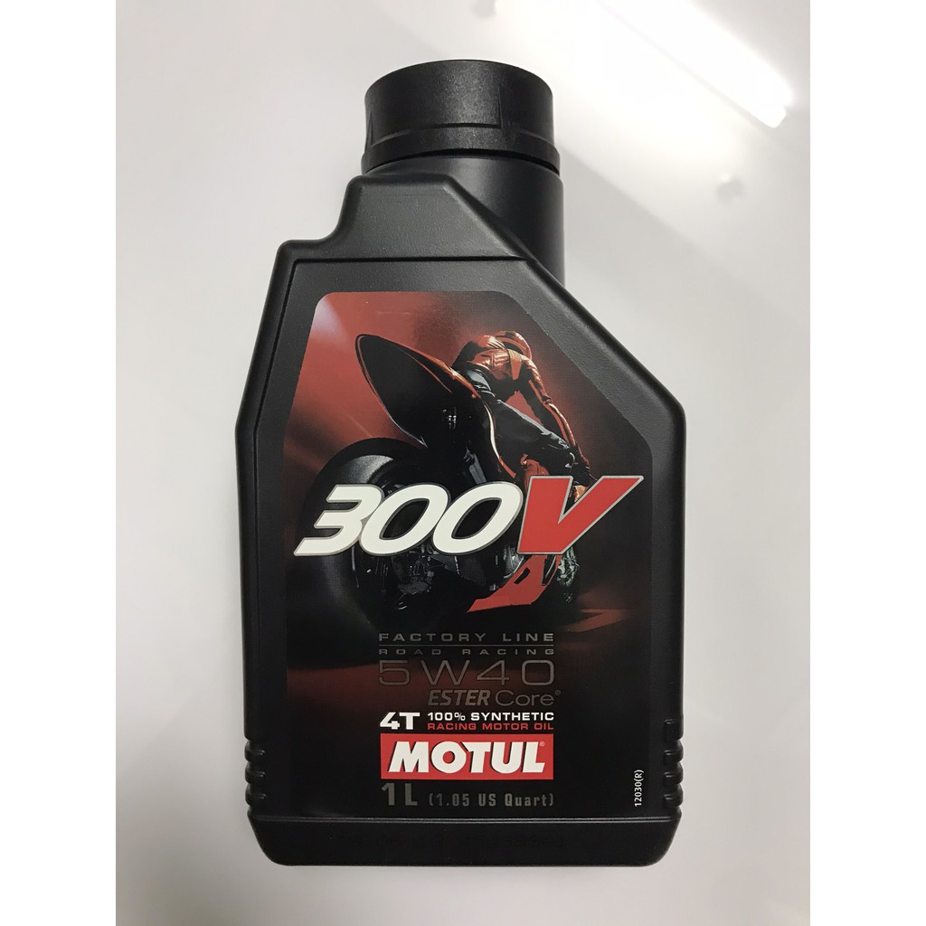 NHỚT MOTUL 300V Factory Line 5W40 1L (tem 3 lớp)