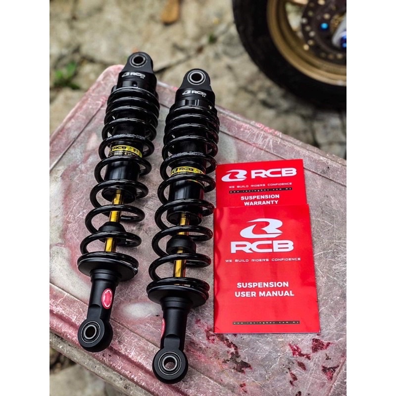 Phuộc RCB C Đen ty vàng các dòng xe