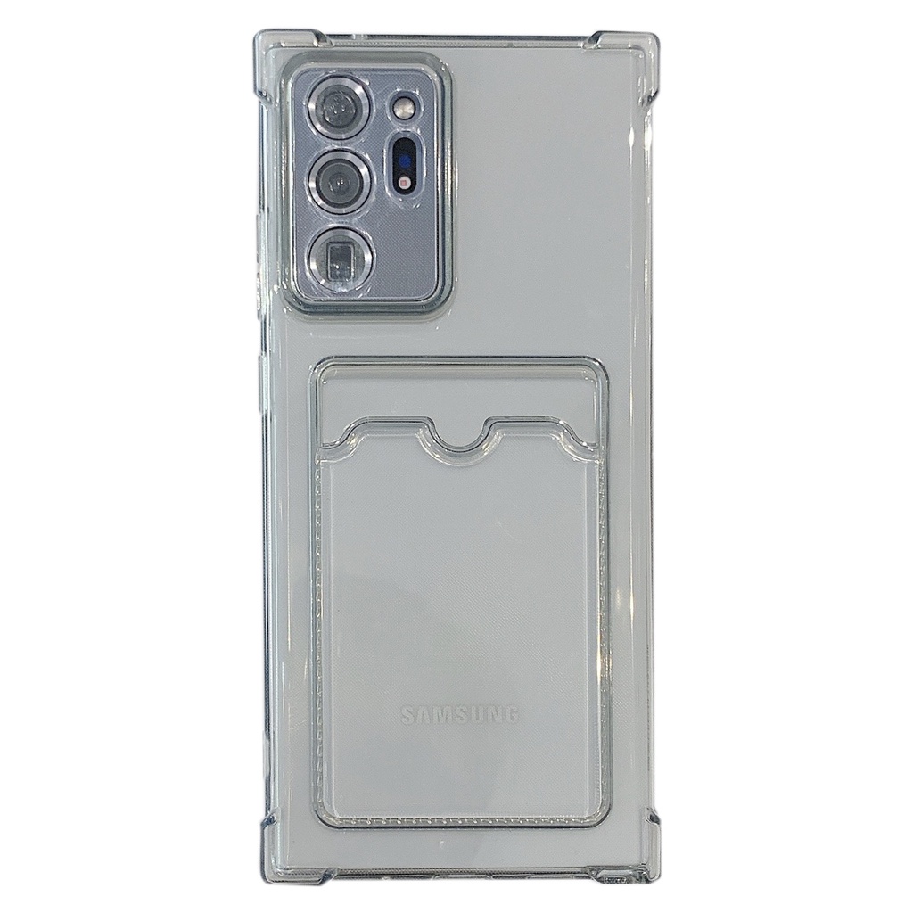 Chống Sốc Ốp Điện Thoại Mềm Trong Suốt Có Ngăn Đựng Thẻ Cho Samsung Note 10 Plus A32 A42 A52 A72 A22 A82 S21 Plus S20 Fe S10 Note 20 Ultra | WebRaoVat - webraovat.net.vn